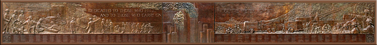 The FDNY Memorial Wall located at the Ten House Banner Image